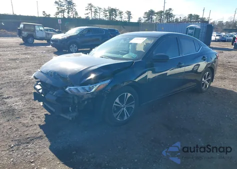 2020 Nissan Sentra Sv Xtronic Cvt z USA, uszkodzony, nr VIN 3N1AB8CVXLY309427